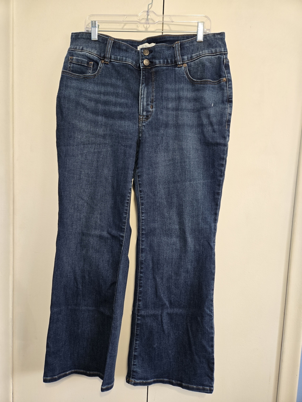 Lane Bryant 16 Short Flex Magic Tighter Tummy High Rise Bootcut Jeans